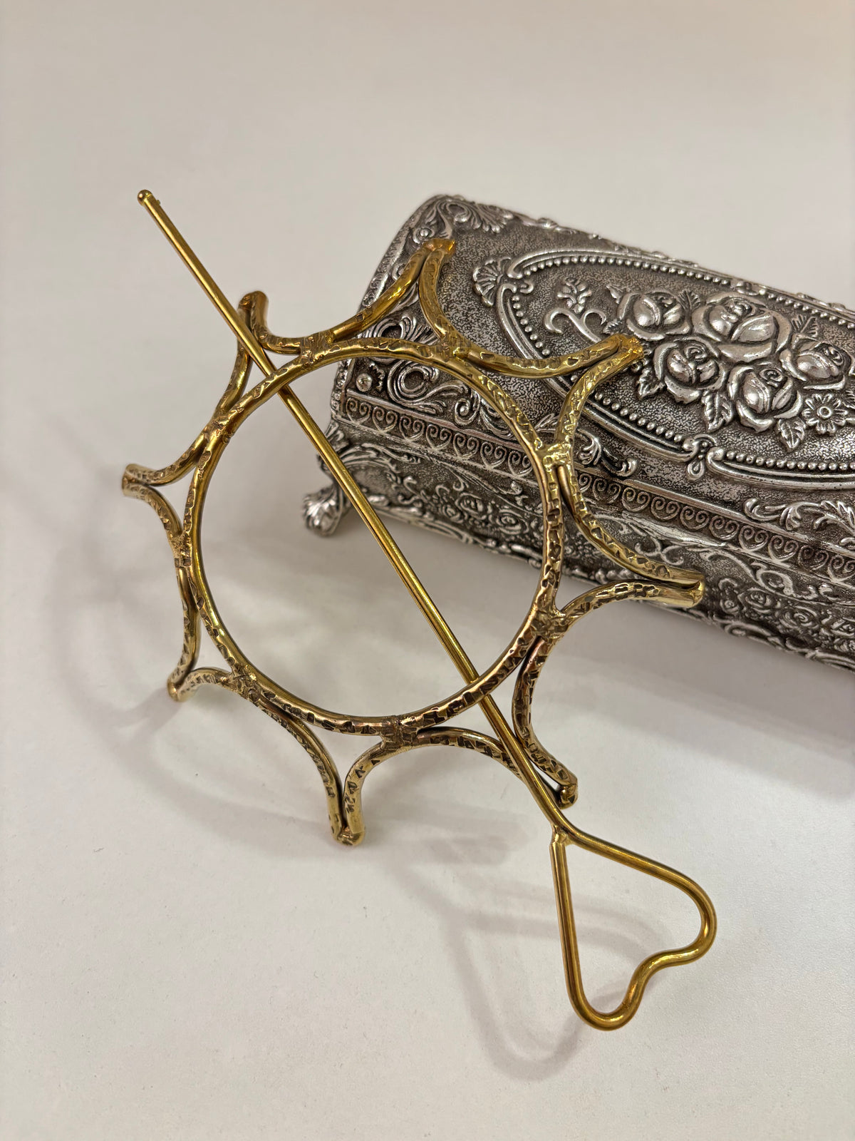 Star Oxidised Hair Bun With Stick