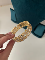 Full Mirror Work Openable Bracelet