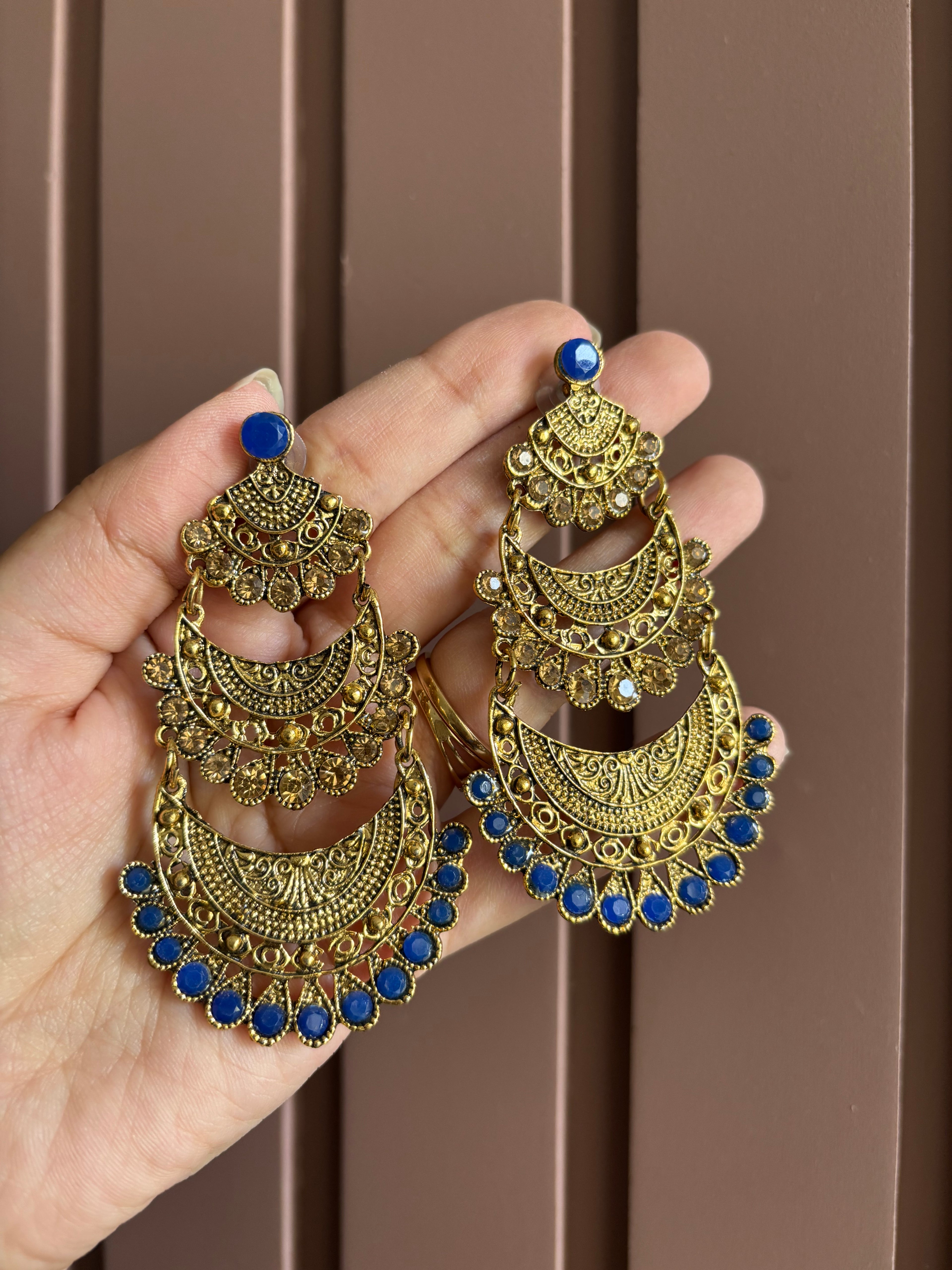 Blue Earrings