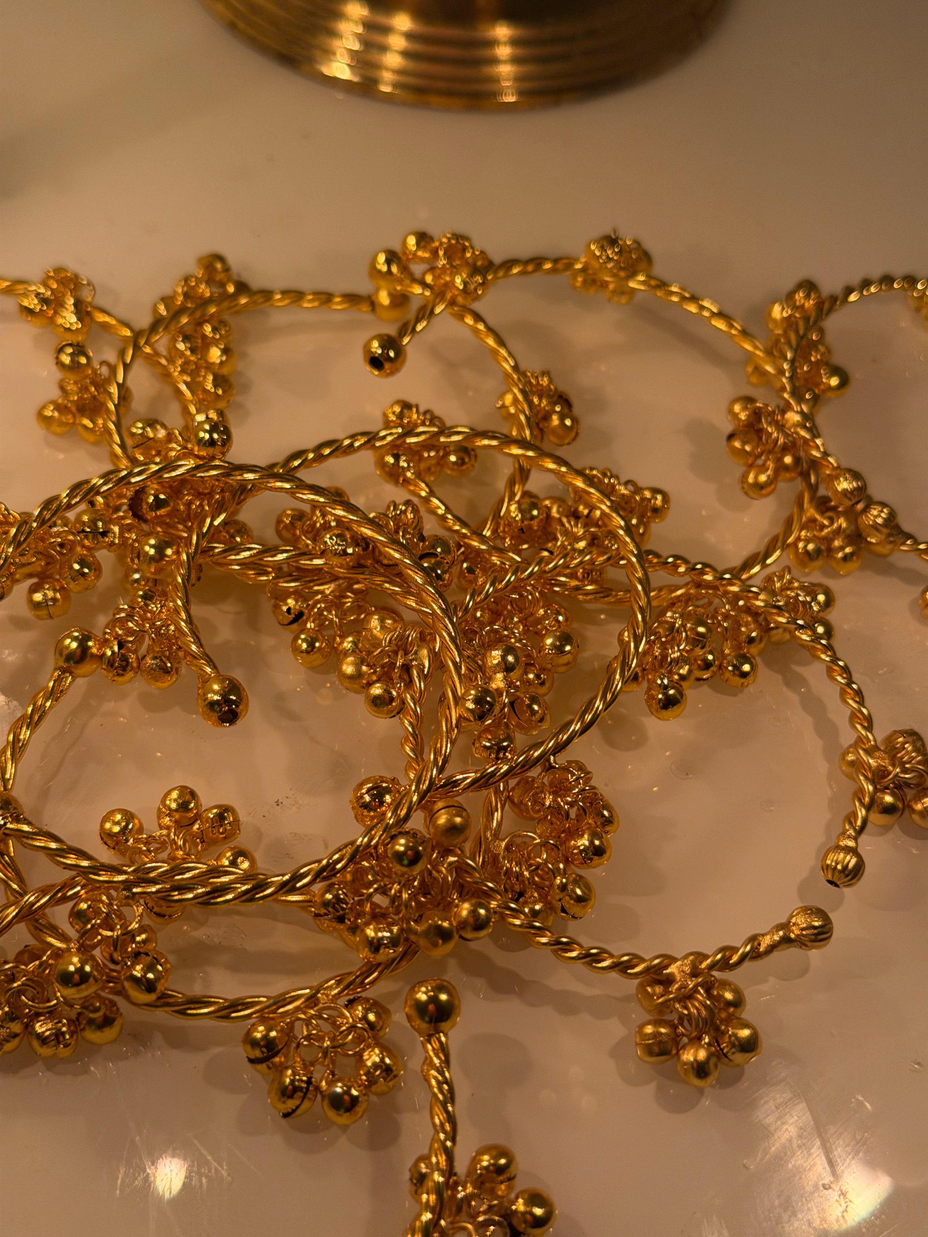 High Quality Designer Ghungroo Bangles ( Pair )