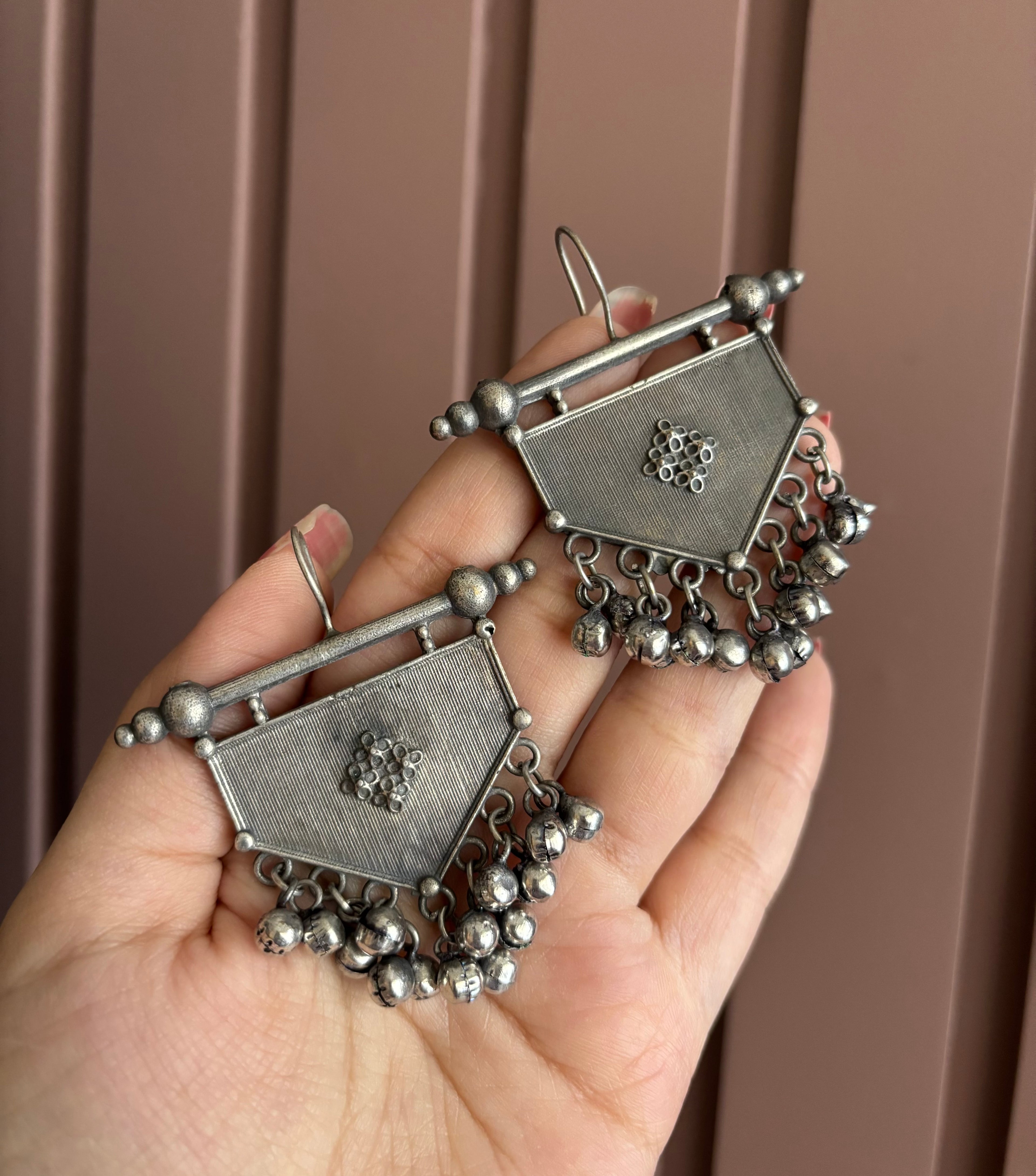 Neeta Silver Earrings