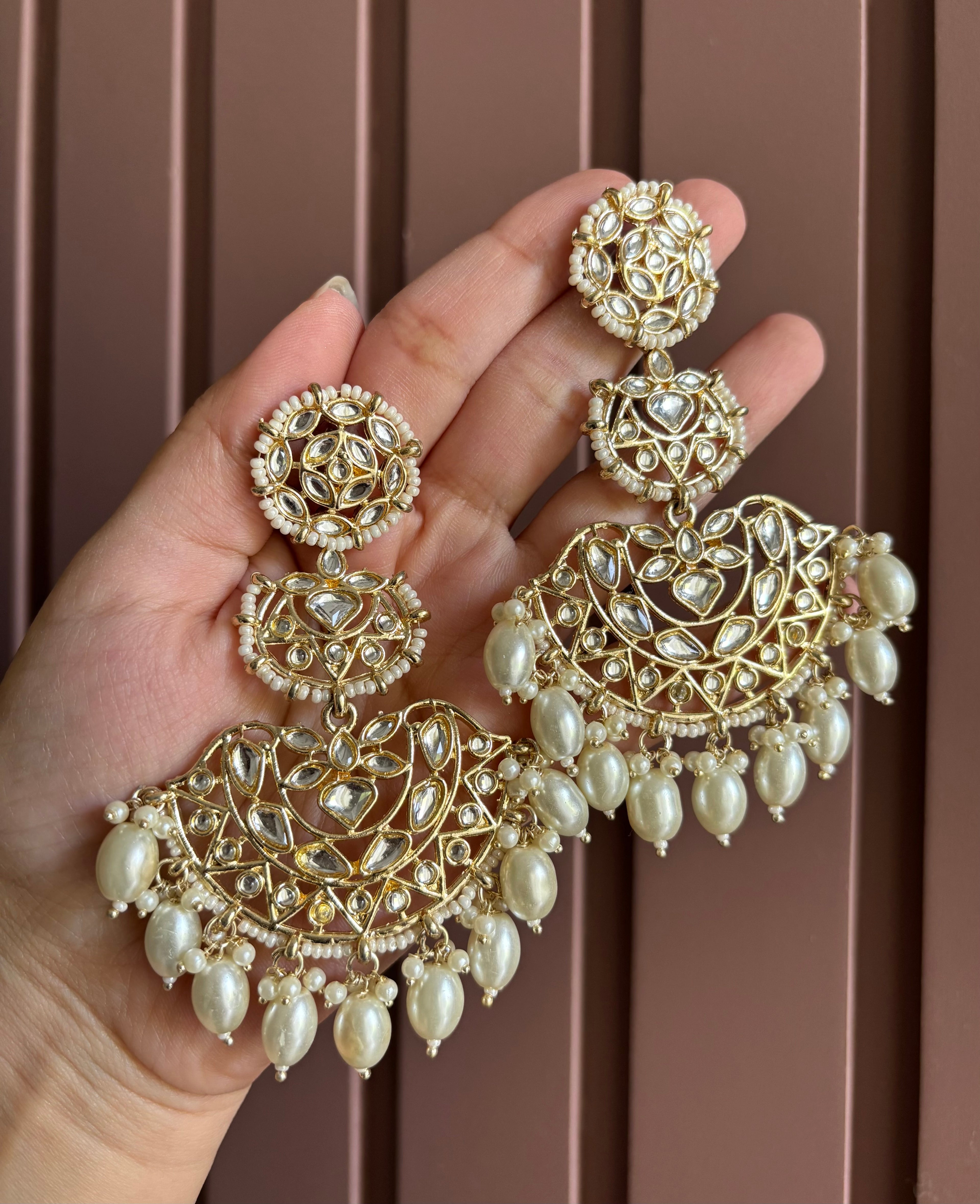 High Quality Designer Kundan Earrings