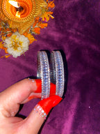 High Quality Designer Silver Bangles