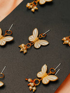 Ivory Pearly Butterflies 🦋 (8 pcs in 1 Set)