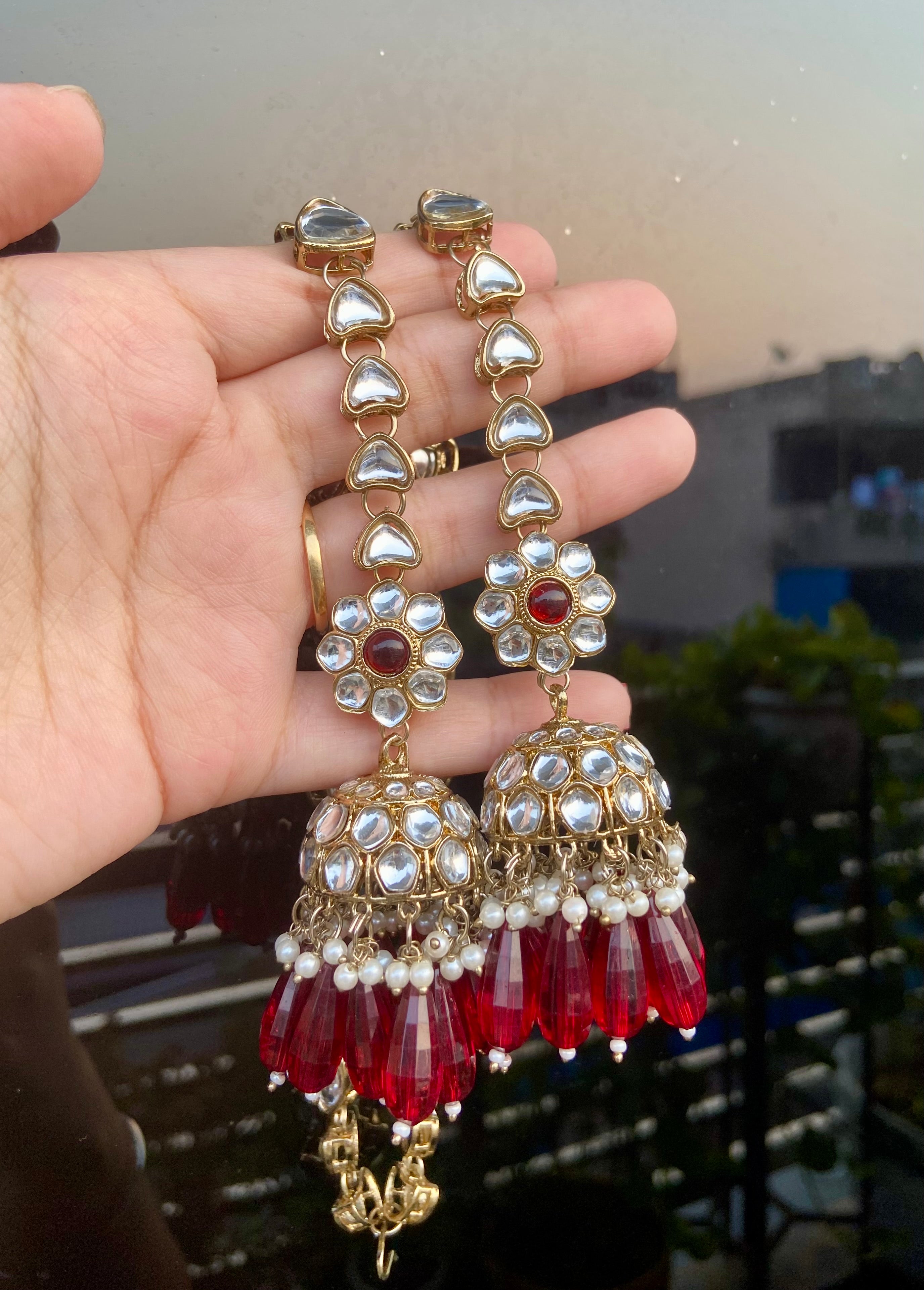 Royal Princess Designer Jhumkas ✨