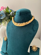 Premium Brass Hasli With Studs
