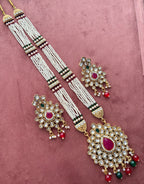 Hetal Long Haar With Earrings Design-2
