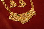Gold Look Like Set With Earrings
