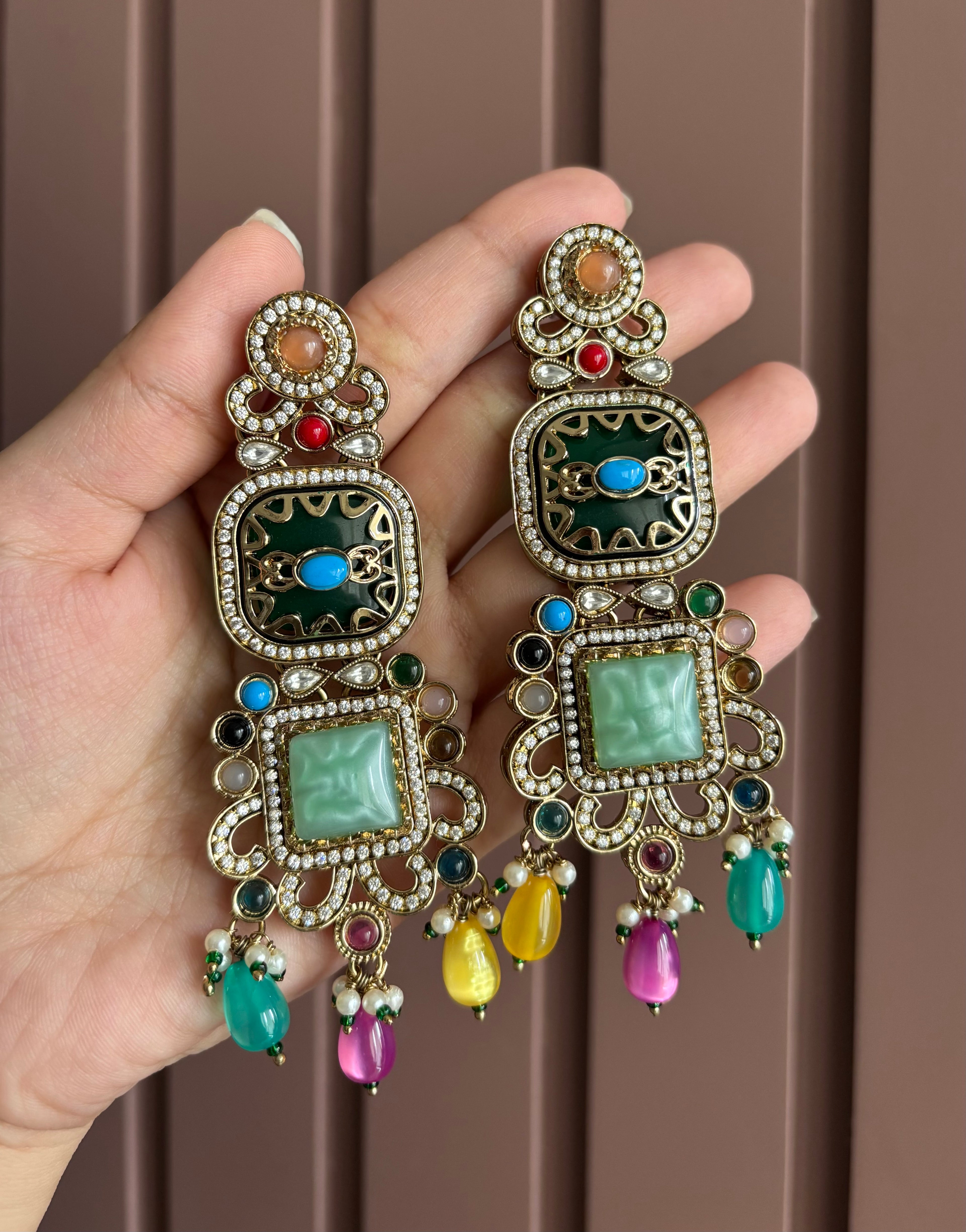 Premium Classy Victorian Earrings