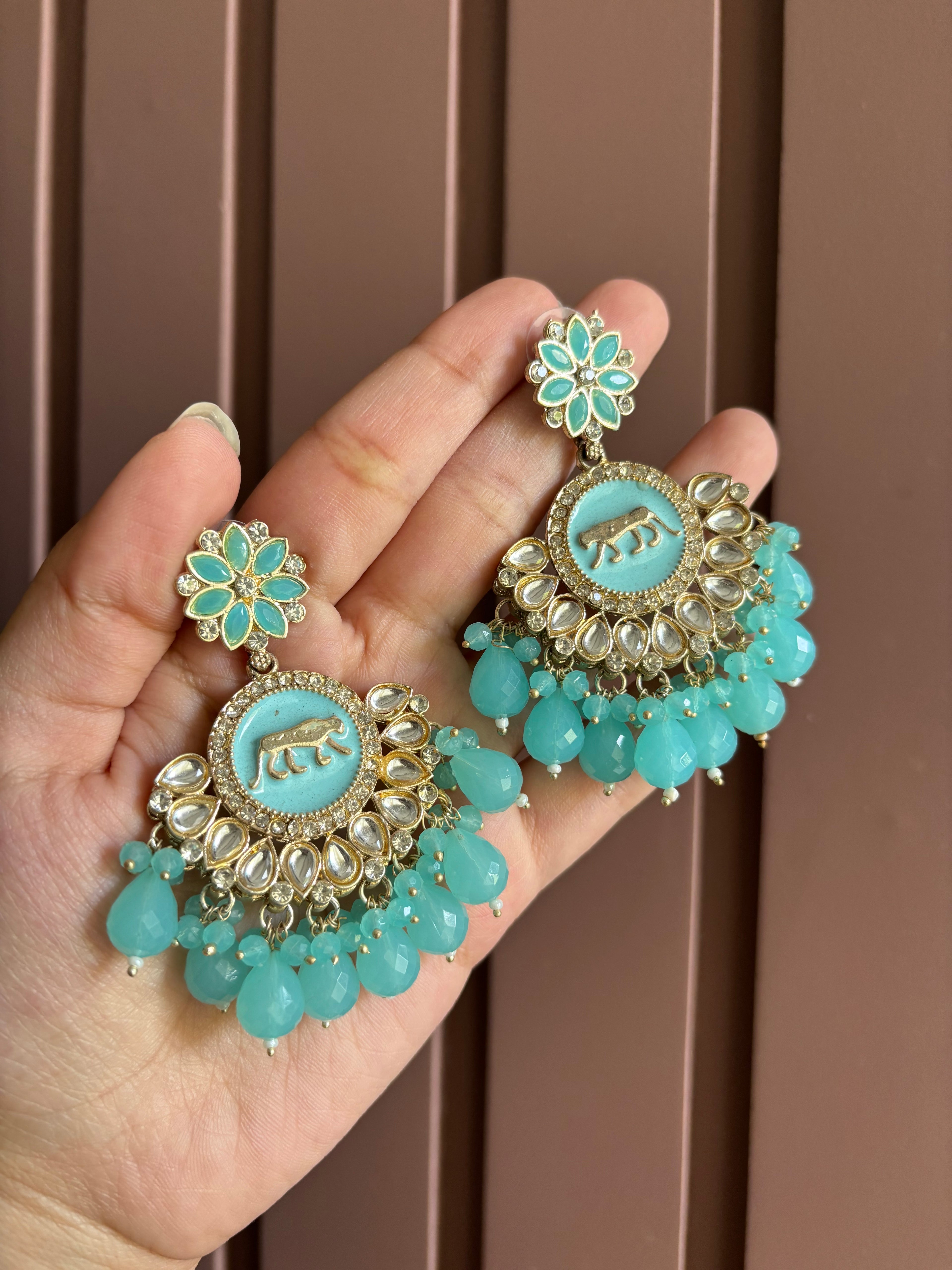 Sky Blue Sabya Earrings