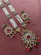 Hetal Long Haar With Earrings Design-1