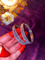 High Quality Designer Silver Bangles