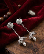 Silver Long Jhumkas