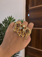 Ruby & Emerald Heritage Adjustable Ring