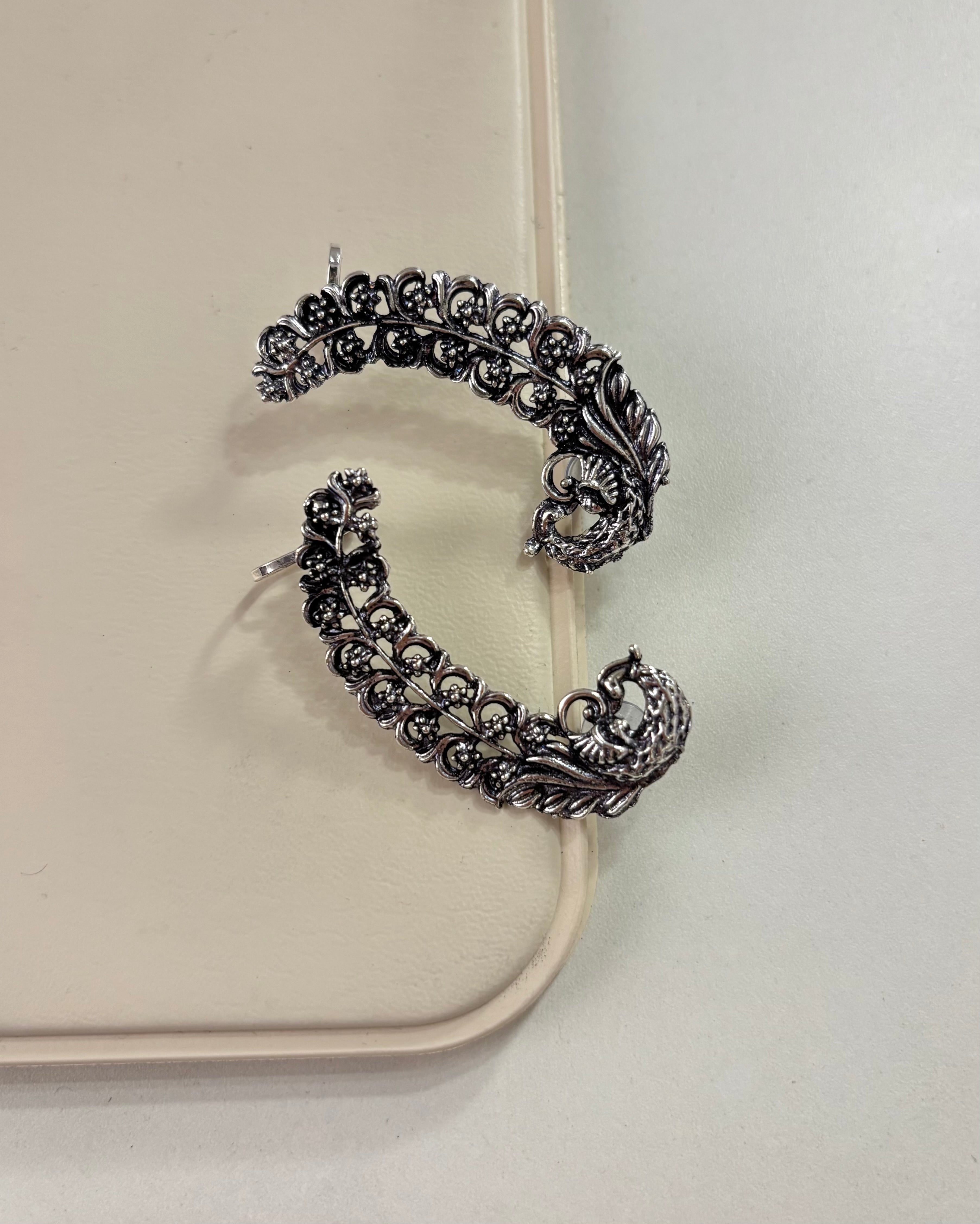 German Silver Mayuri Earcuff Design-4
