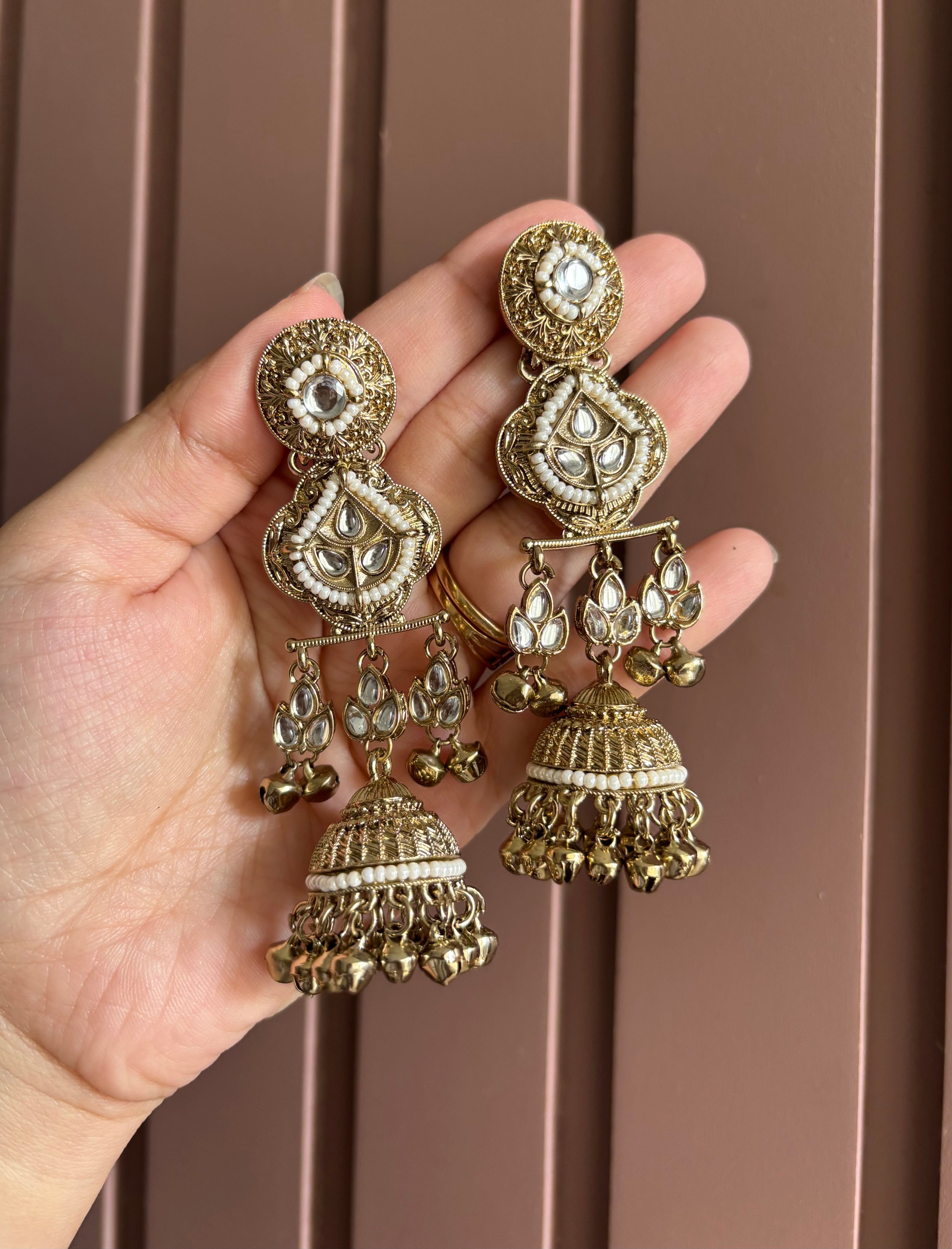 Ranno Ghungroo Jhumkas