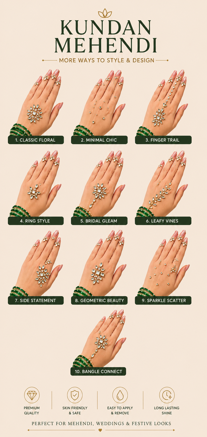Kundan Mehandi 🤩