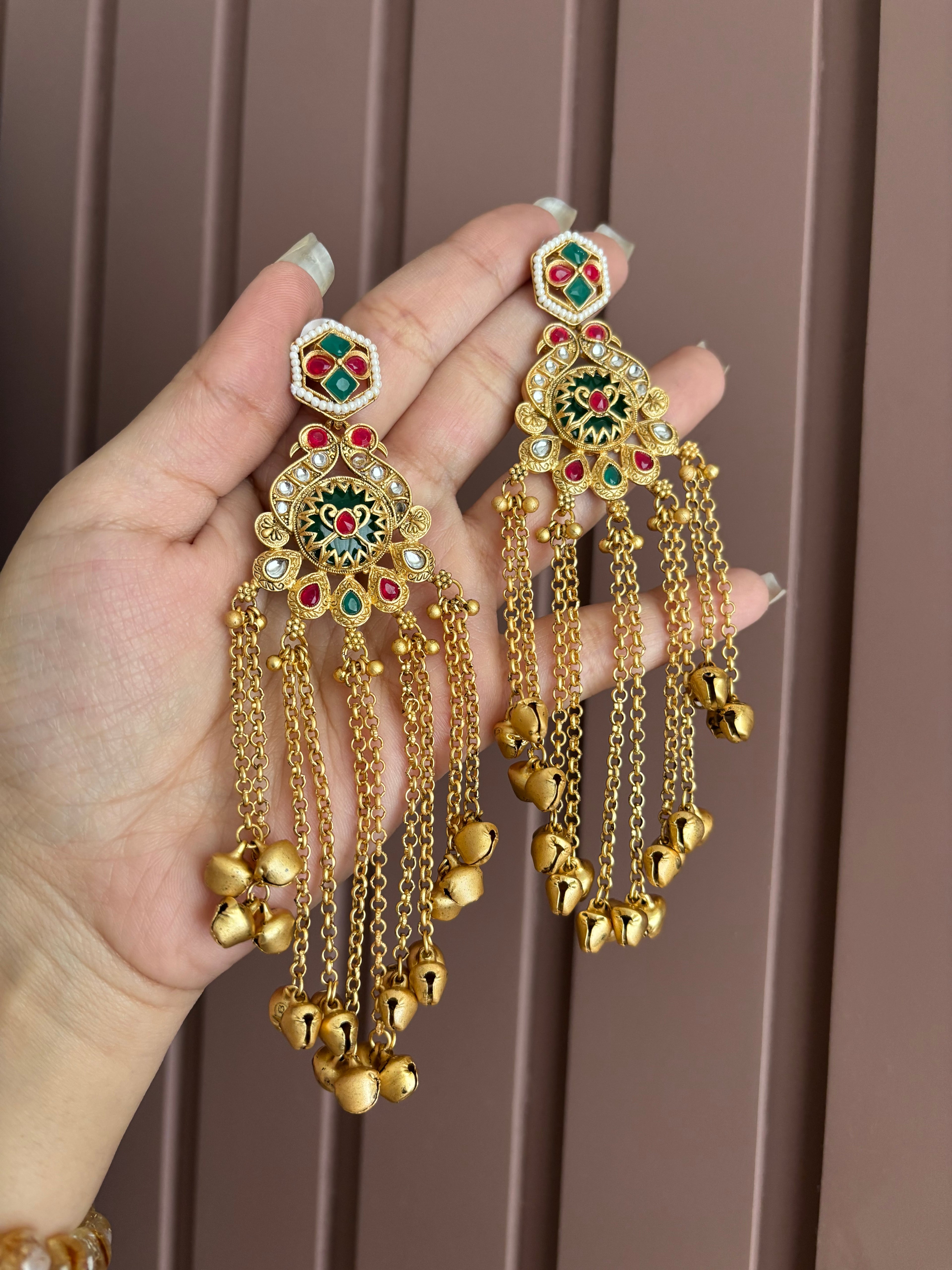 Heritage Collection Ghungroo Touch Layer Earrings