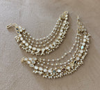 High Quality Designer Full Mirror Work Side Layer Earchain