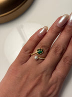 The Oddit Leaf Adjustable Ring