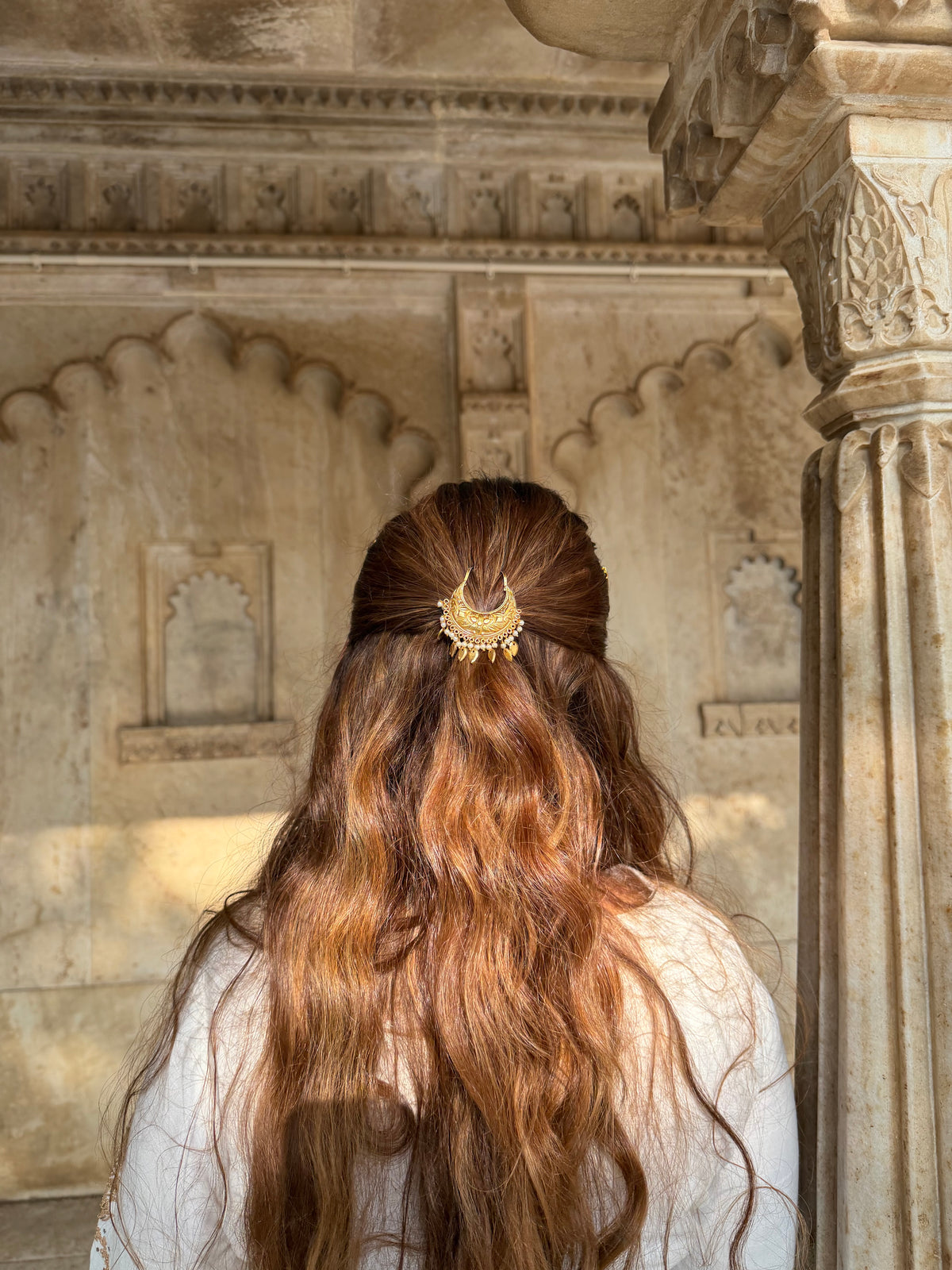 Punjabi Style Chand Hair Pins (2 pieces)