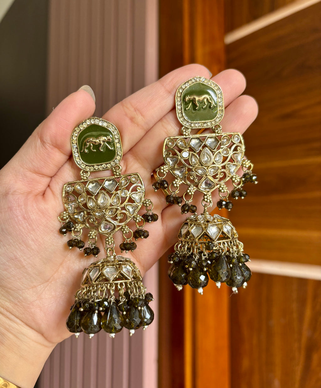 Sabya Inspired Jhumkas
