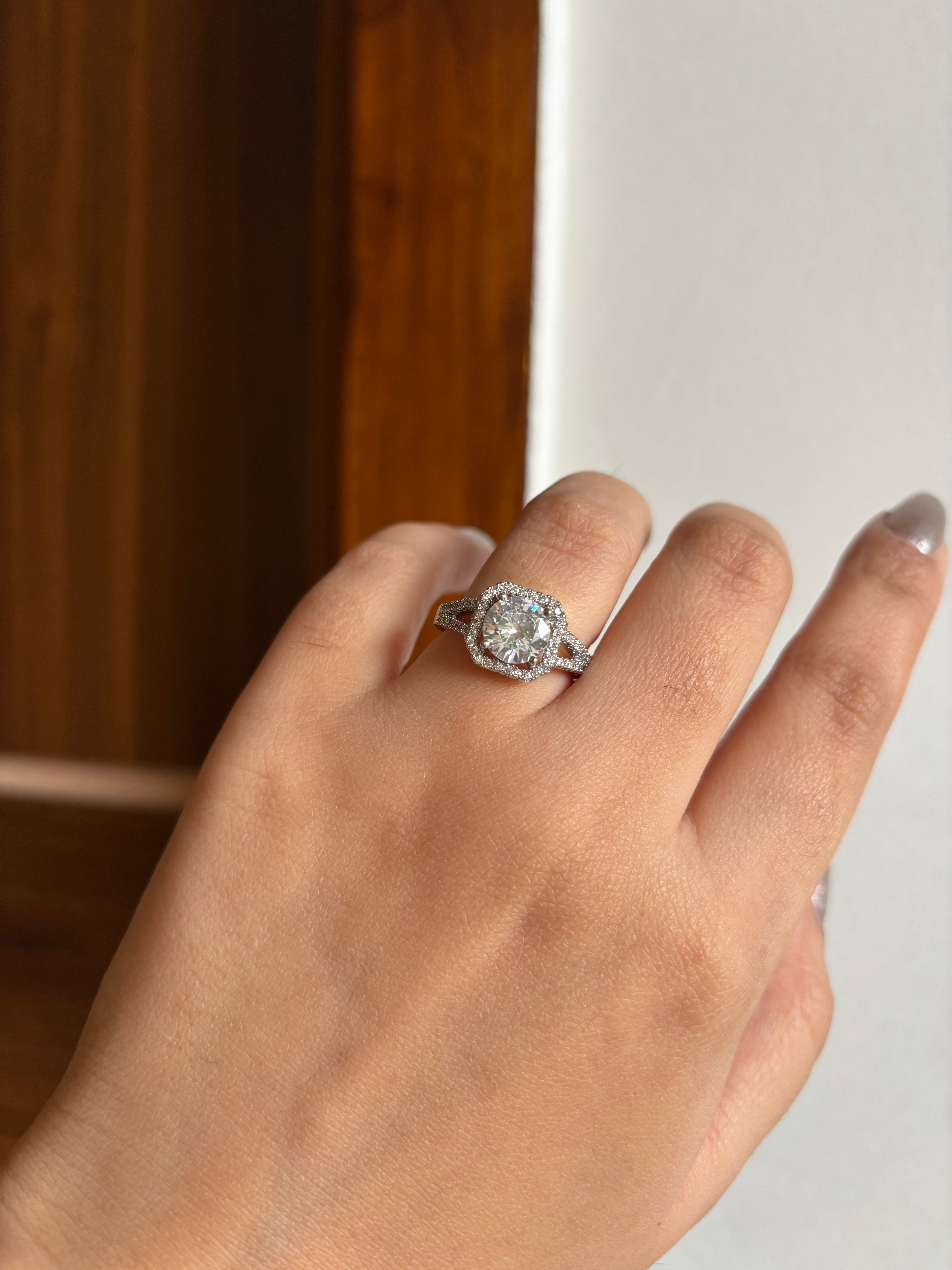 Tinkle Soilitare Adjustable Ring