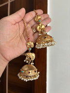 Premium Quality Brass Jhumkas