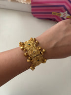 Green Ghungroo Adjustable Bracelet