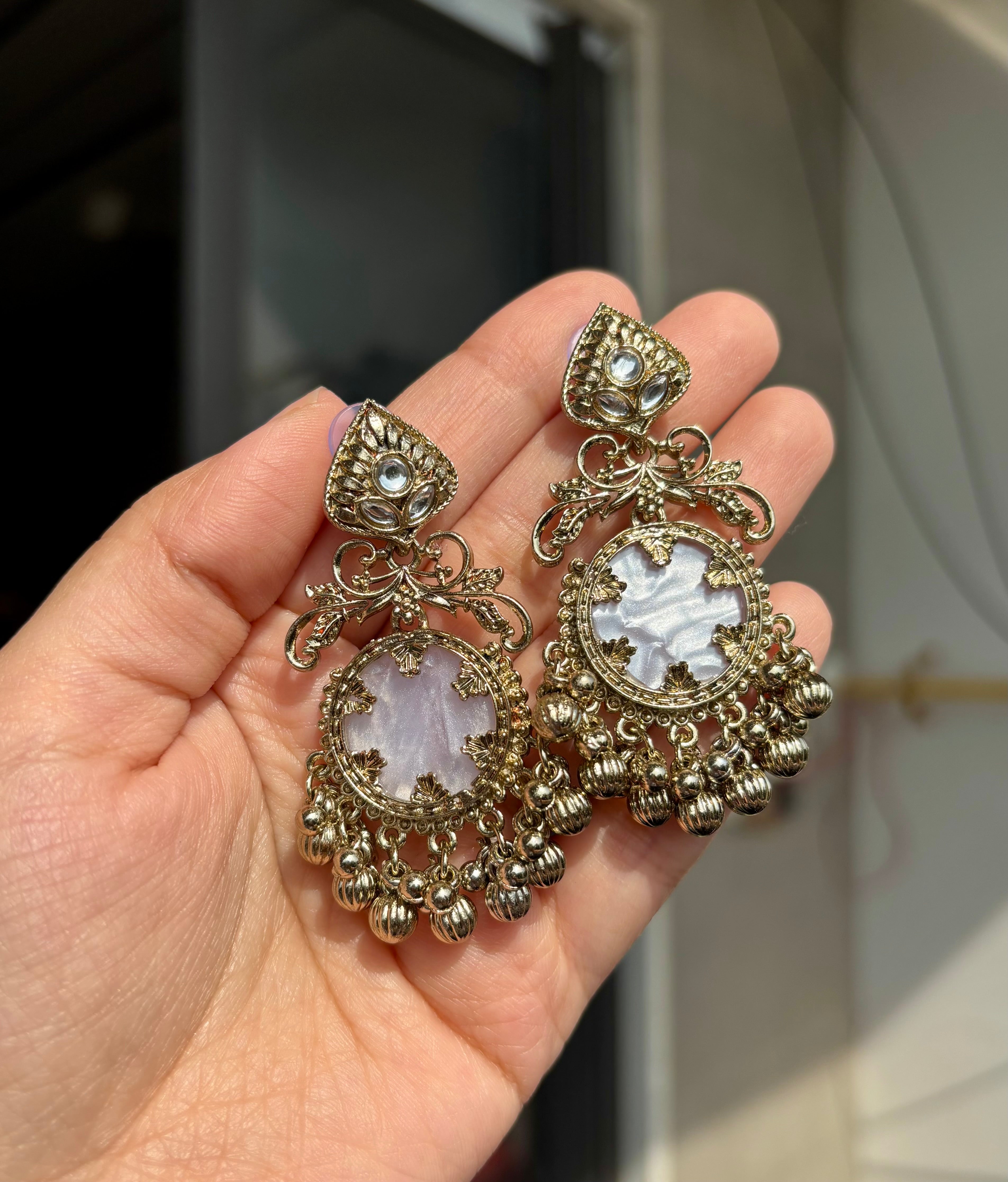 Cute Chandbali Earrings