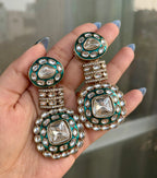 High Quality Designer Kundan Dupe Earrings