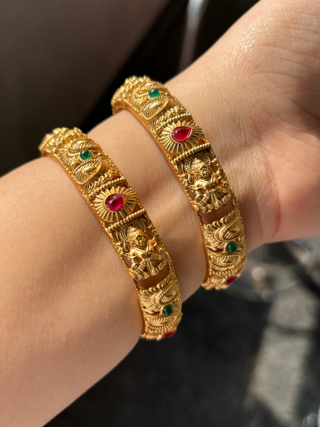 Laxmi Temple Bangles