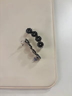 German Silver Double Rose Earcuff