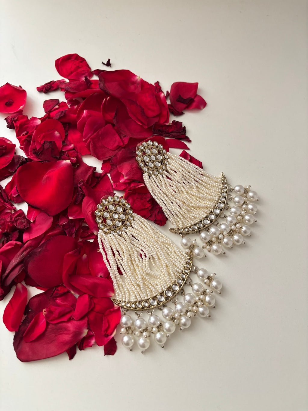 High Quality Designer Mughal Kundan Earrings