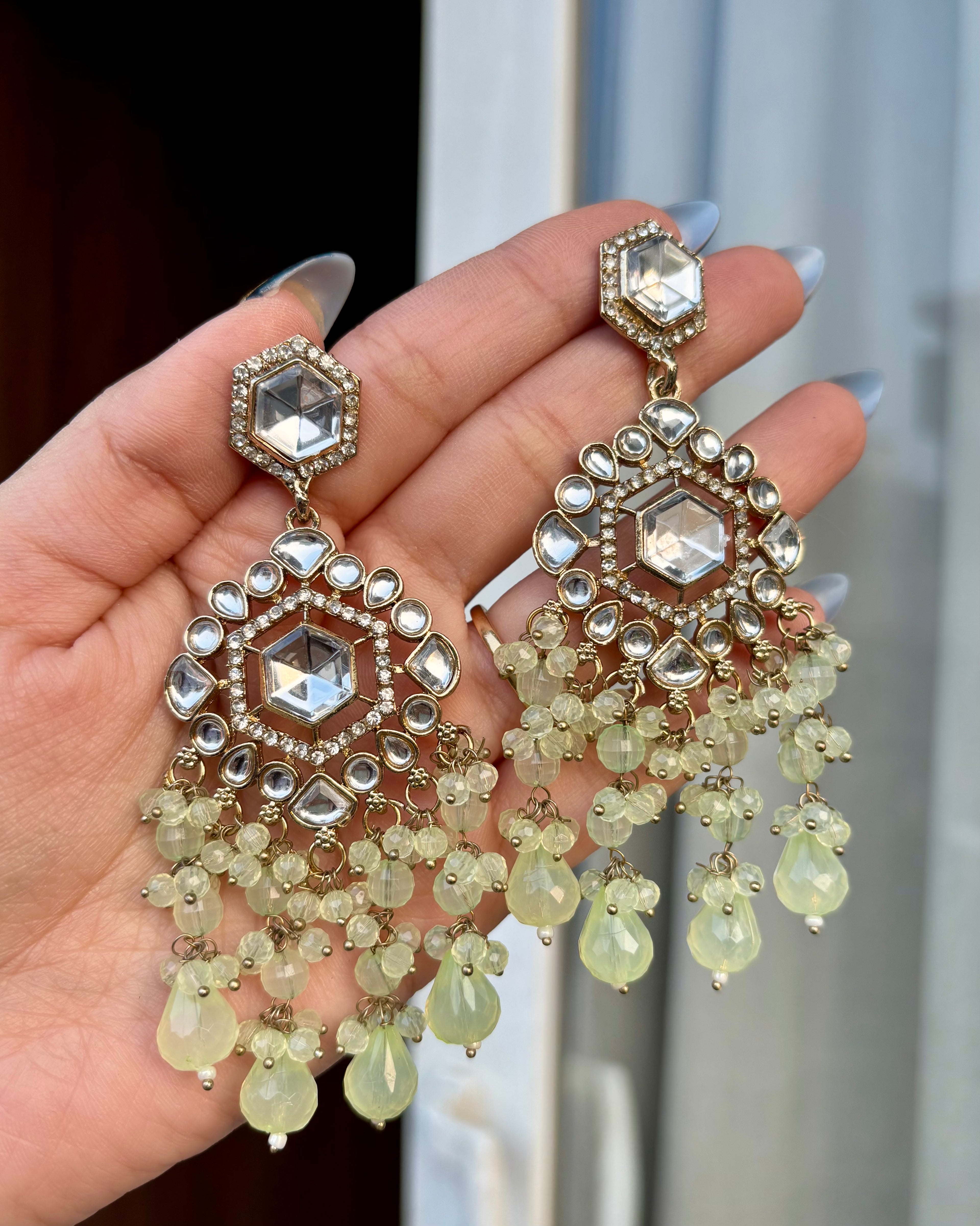 Mint Green Earrings