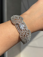 Tiana American Diamond Openable Bracelet ( Full Diamond )