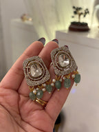 Premium Princess Heavy Look Necklace With Earrings