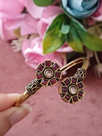 Prachi Oxidised Openable Bracelet