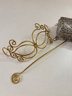 Princess Oxidised Hair Bun With Stick