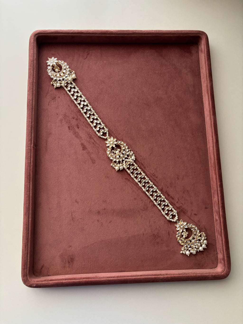 Kundan Flower Parandi
