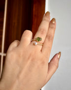 The Oddit Leaf Adjustable Ring