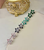 Flower American Diamond Studs