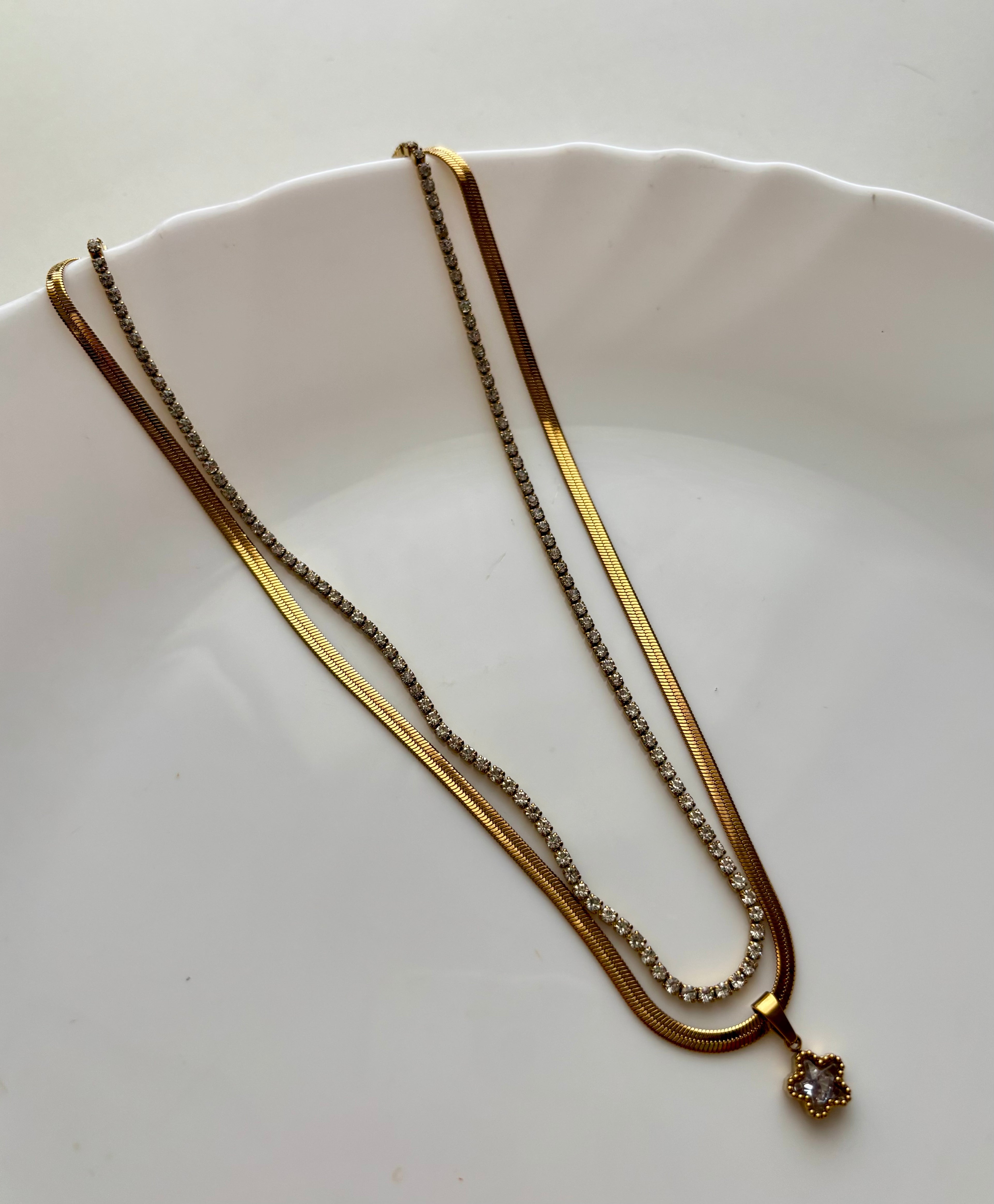 Double Layer Neckchain Design-6