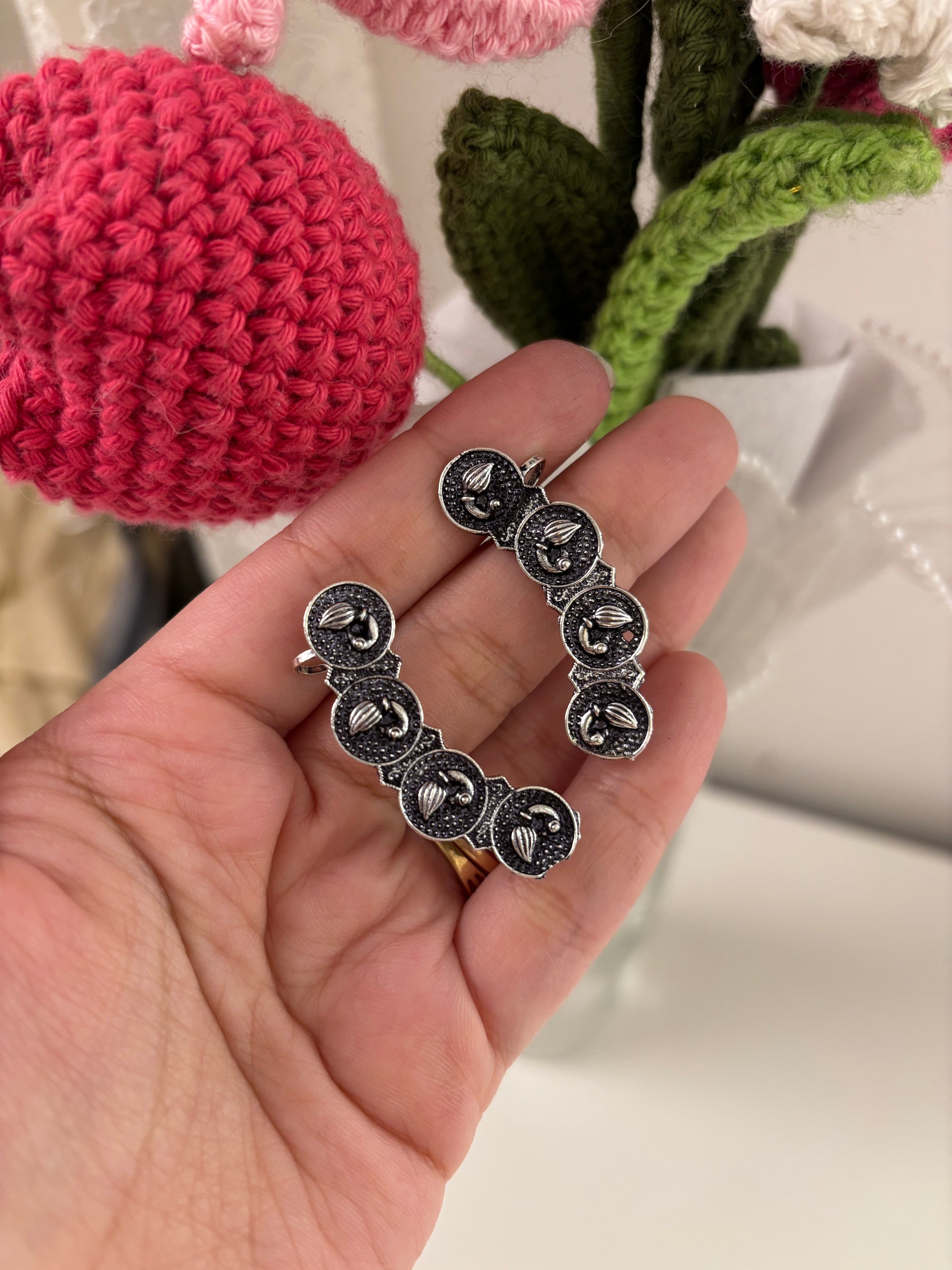German Silver Mayuri Earcuff Design-2