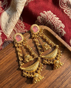 Yashu Ghungroo Chandbali ( Pink )