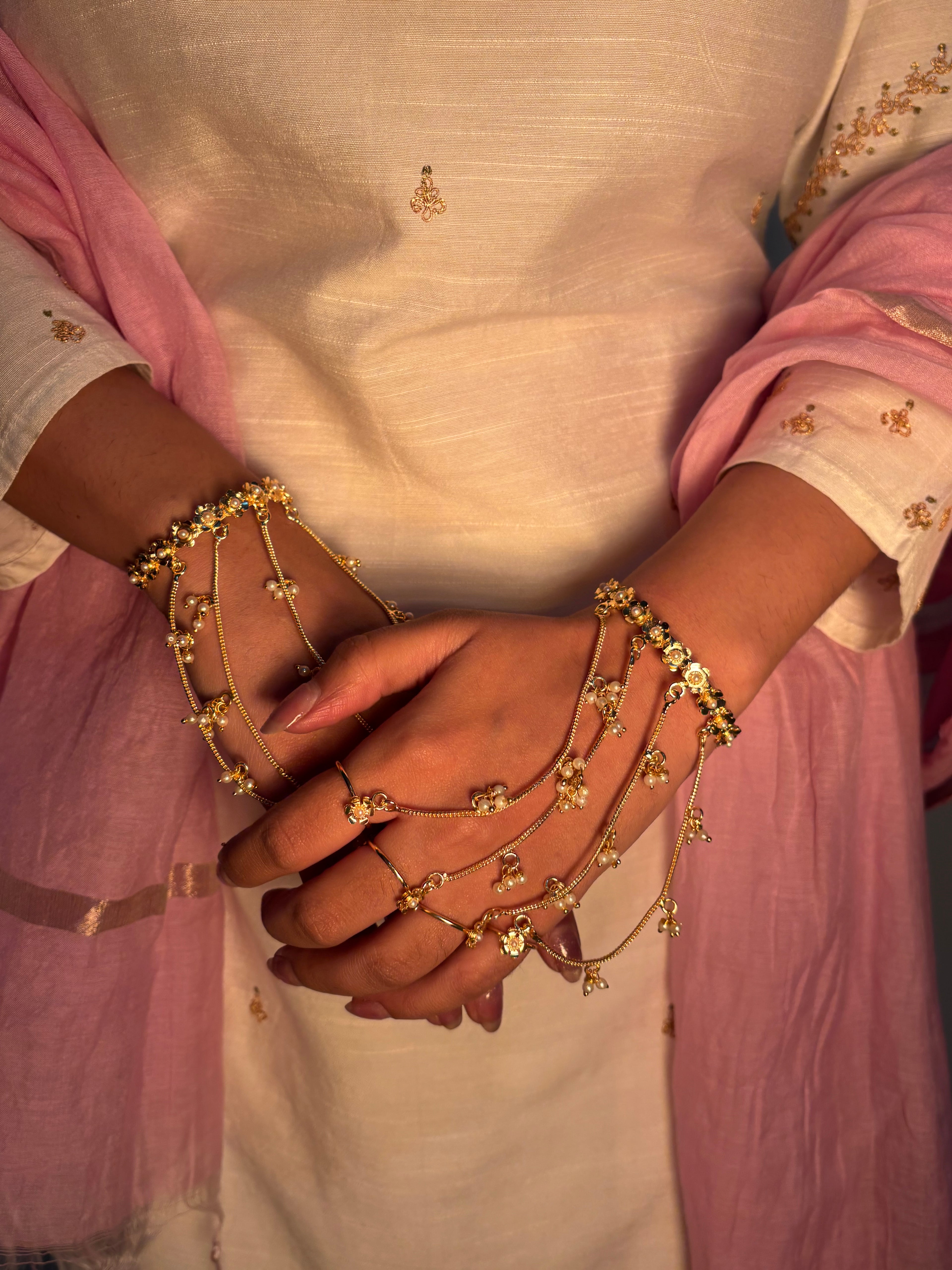 Pihu Flower Adjustable Hathphool Pair