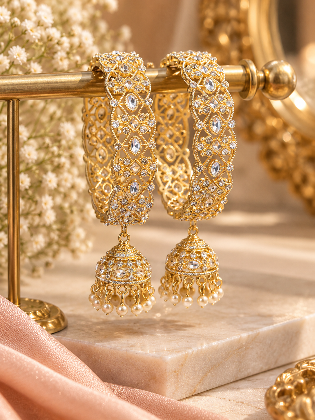 Manpreet Bangles With Latkan