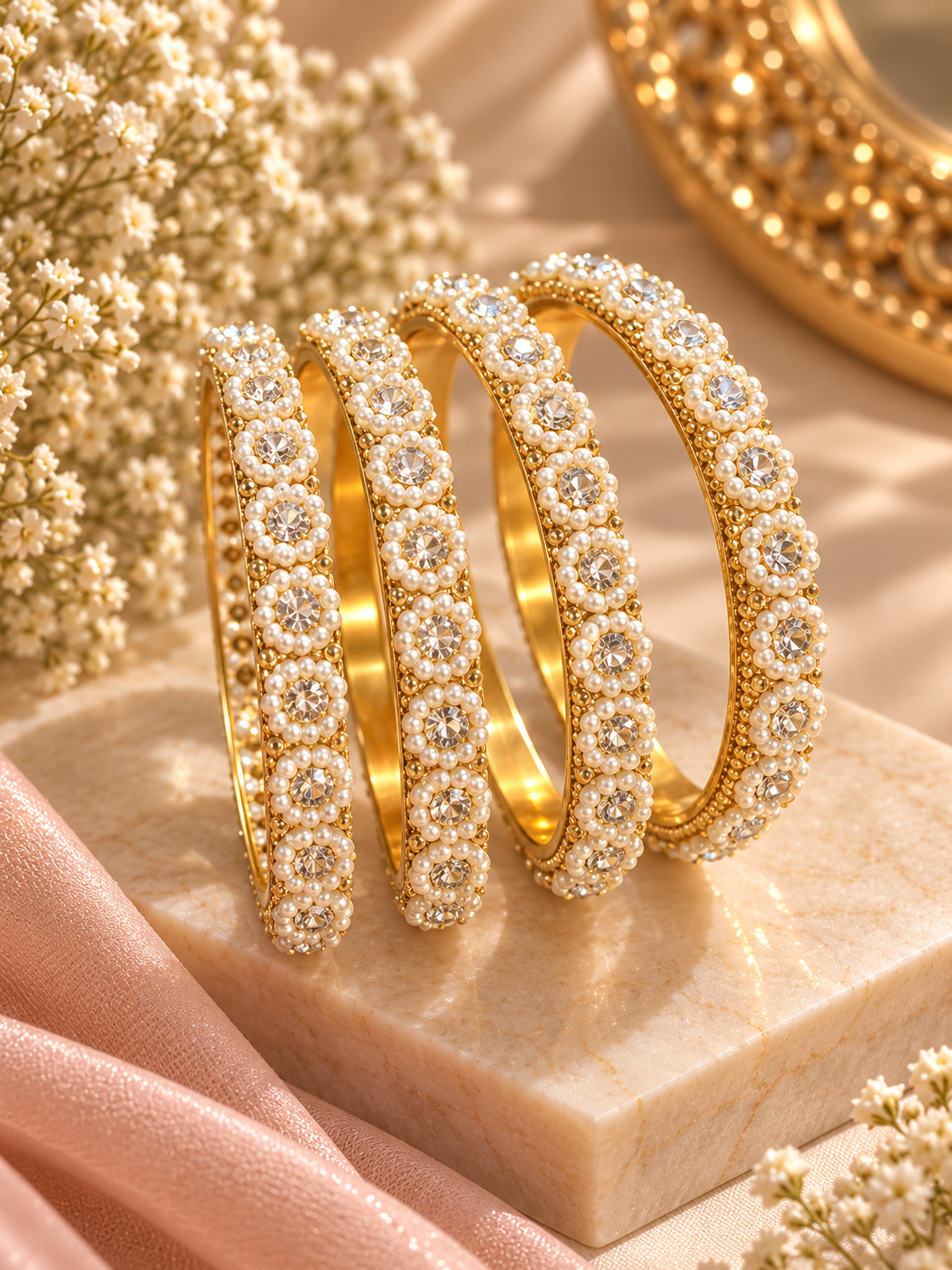 Bindi Bangles Set Of 4