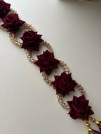 Dark Maroon Rose Parandi