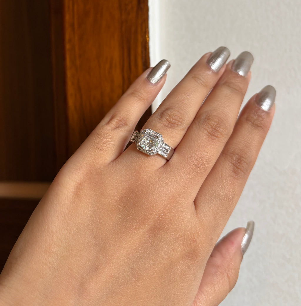 Jasleen Soilitare Adjustable Ring